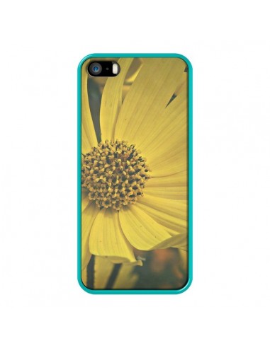Coque Tournesol Fleur pour iPhone 5 et 5S - R Delean