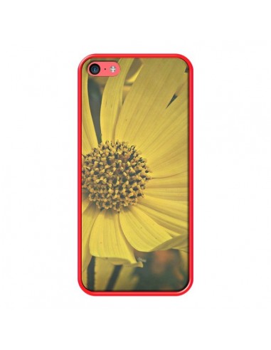 Coque Tournesol Fleur pour iPhone 5C - R Delean