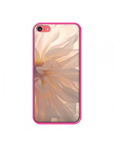 Coque Fleurs Rose pour iPhone 5C - R Delean