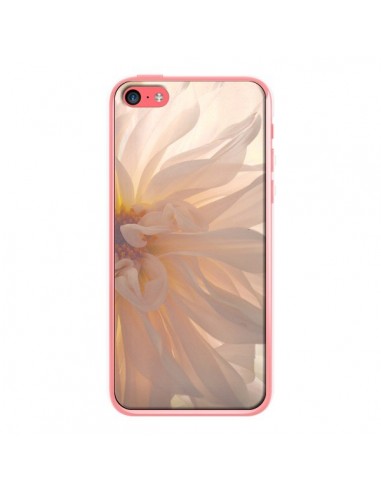 Coque Fleurs Rose pour iPhone 5C - R Delean