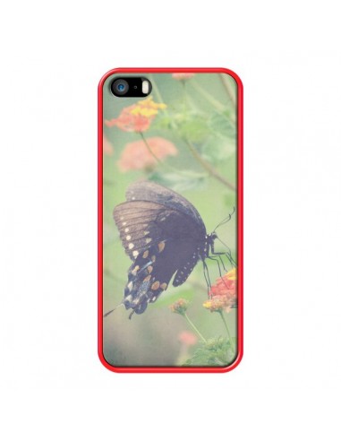 Coque Papillon Butterfly pour iPhone 5 et 5S - R Delean