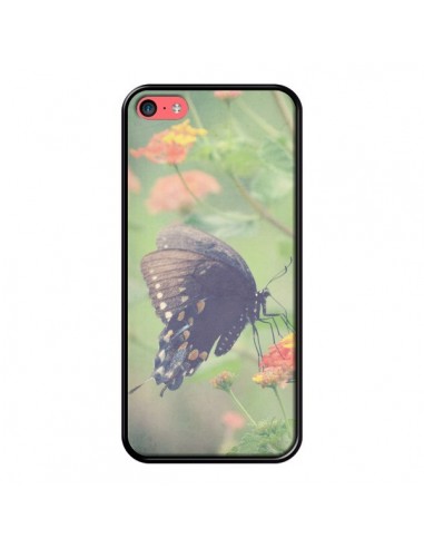Coque Papillon Butterfly pour iPhone 5C - R Delean
