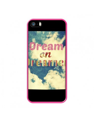 Coque Dream on Dreamer Rêves pour iPhone 5 et 5S - R Delean