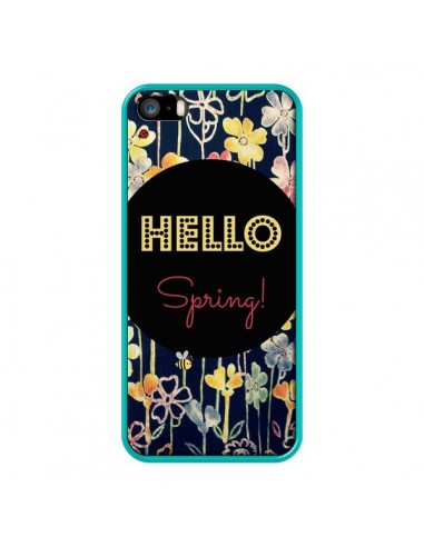 Coque Hello Spring pour iPhone 5 et 5S - R Delean