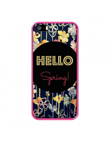 Coque Hello Spring pour iPhone 5 et 5S - R Delean