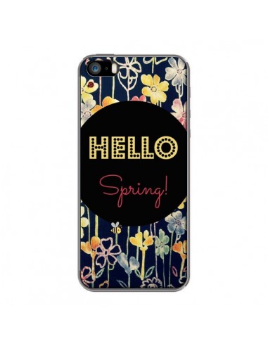 Coque Hello Spring pour iPhone 5 et 5S - R Delean