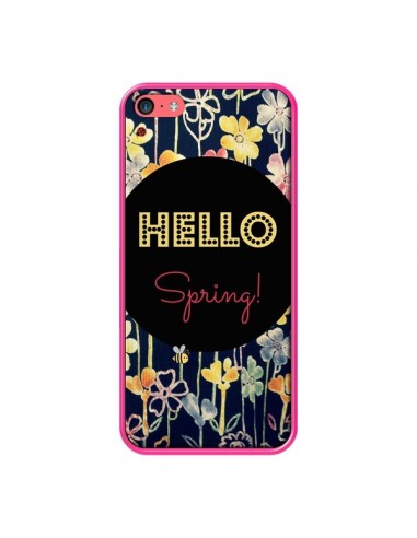 Coque Hello Spring pour iPhone 5C - R Delean