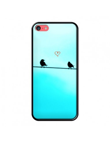 Coque Oiseaux Birds Amour Love pour iPhone 5C - R Delean