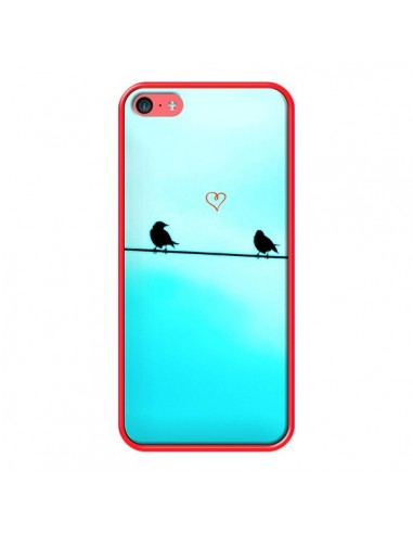 Coque Oiseaux Birds Amour Love pour iPhone 5C - R Delean