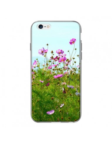 Coque Fleurs Roses Champ pour iPhone 6 - R Delean