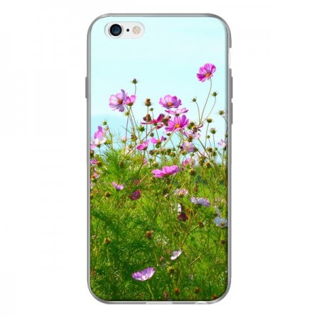 Coque Fleurs Roses Champ pour iPhone 6 - R Delean Coque Fleurs Roses Champ pour iPhone 6 - R Delean