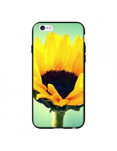 Coque Tournesol Zoom Fleur pour iPhone 6 - R Delean