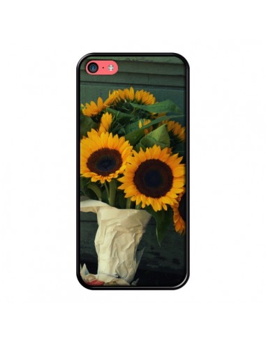 Coque Tournesol Bouquet Fleur pour iPhone 5C - R Delean