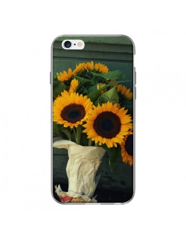 Coque Tournesol Bouquet Fleur pour iPhone 6 - R Delean