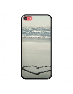 Coque Cur Plage Beach Mer Sea Love Sable Sand pour iPhone 5C - R Delean
