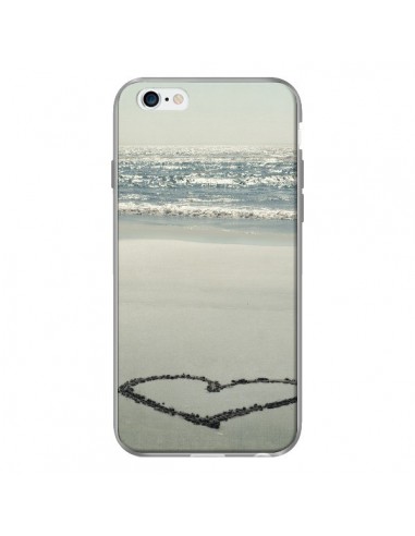 Coque Cur Plage Beach Mer Sea Love Sable Sand pour iPhone 6 - R Delean