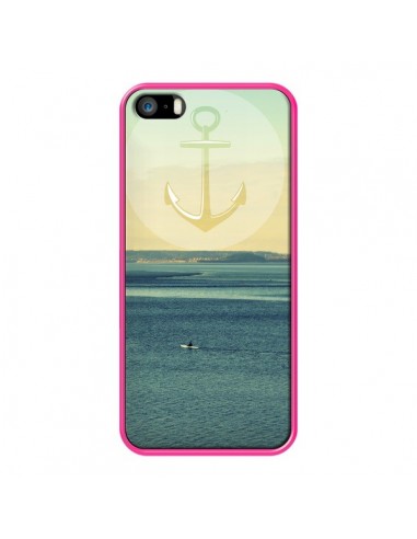 Coque Ancre Navire Bateau Summer Beach Plage pour iPhone 5 et 5S - R Delean