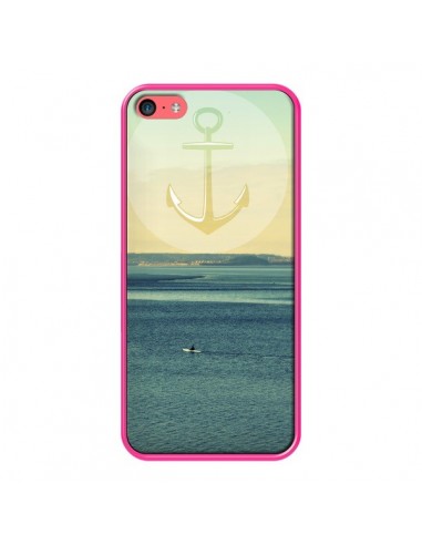 Coque Ancre Navire Bateau Summer Beach Plage pour iPhone 5C - R Delean