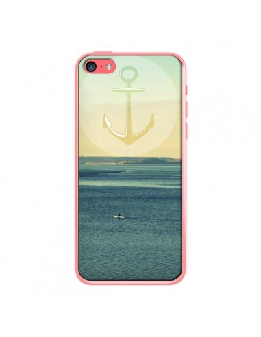 Coque Ancre Navire Bateau Summer Beach Plage pour iPhone 5C - R Delean