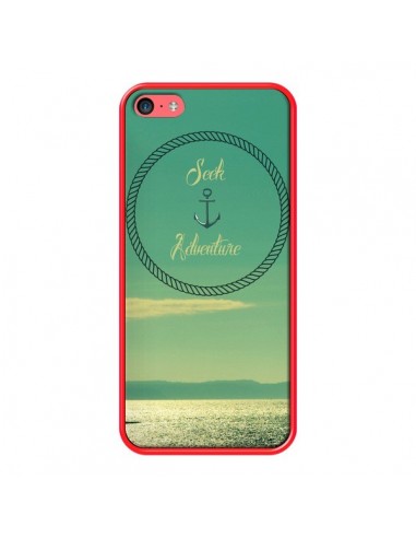 Coque See Adventure Aventure Ancre Navire Bateau pour iPhone 5C - R Delean