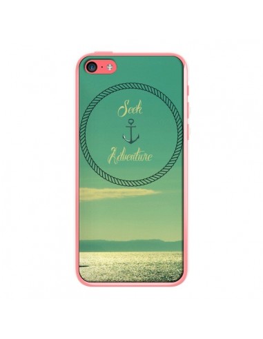 Coque See Adventure Aventure Ancre Navire Bateau pour iPhone 5C - R Delean