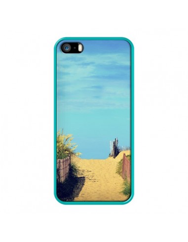 Coque Plage Beach Sand Sable pour iPhone 5 et 5S - R Delean