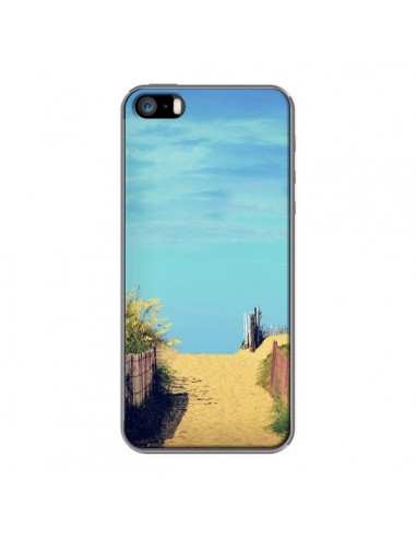 Coque Plage Beach Sand Sable pour iPhone 5 et 5S - R Delean