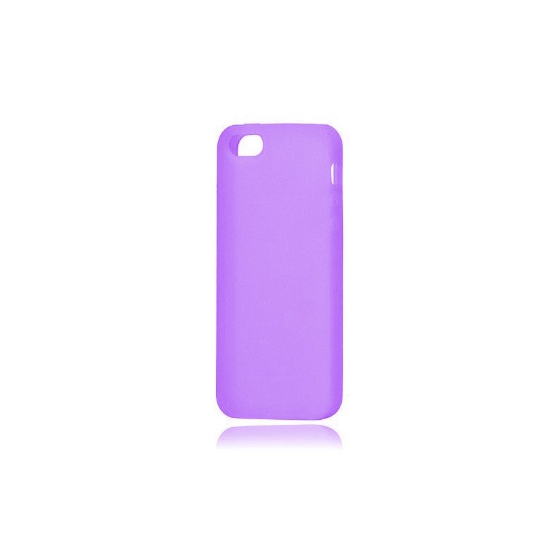 Coque Unie en Silicone pour iPhone 5