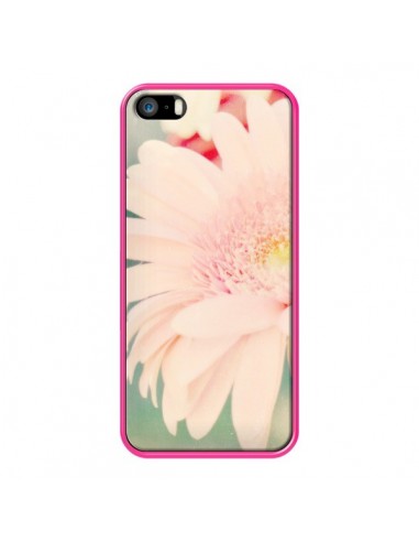 Coque Fleurs Roses magnifique pour iPhone 5 et 5S - R Delean