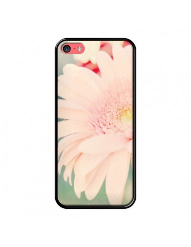 Coque Fleurs Roses magnifique pour iPhone 5C - R Delean
