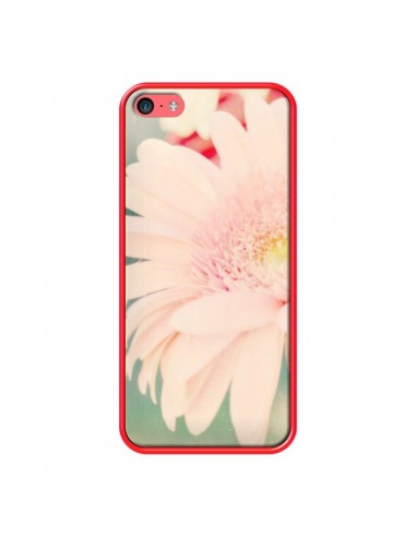 Coque Fleurs Roses magnifique pour iPhone 5C - R Delean