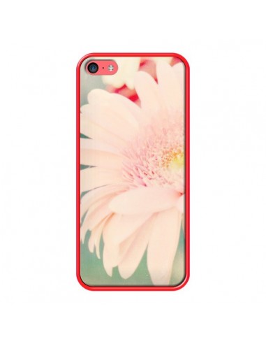 Coque Fleurs Roses magnifique pour iPhone 5C - R Delean