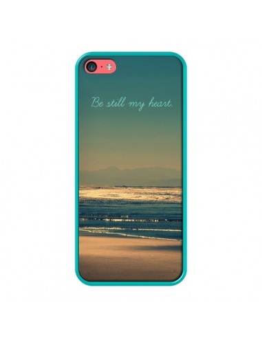 Coque Be still my heart Mer Sable Beach Ocean pour iPhone 5C - R Delean