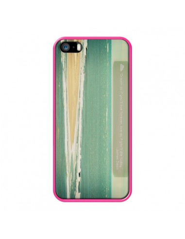 Coque Dream Mer Plage Ocean Sable Paysage pour iPhone 5 et 5S - R Delean