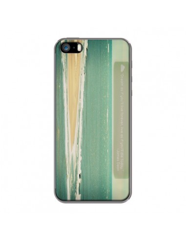 Coque Dream Mer Plage Ocean Sable Paysage pour iPhone 5 et 5S - R Delean