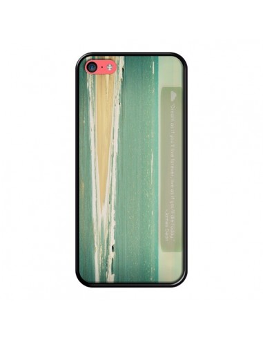 Coque Dream Mer Plage Ocean Sable Paysage pour iPhone 5C - R Delean