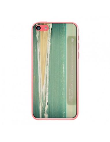 Coque Dream Mer Plage Ocean Sable Paysage pour iPhone 5C - R Delean