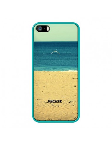 Coque Escape Mer Plage Ocean Sable Paysage pour iPhone 5 et 5S - R Delean