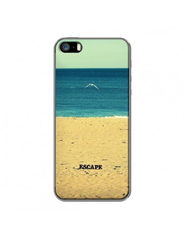 Coque Escape Mer Plage Ocean Sable Paysage pour iPhone 5 et 5S - R Delean