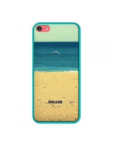 Coque Escape Mer Plage Ocean Sable Paysage pour iPhone 5C - R Delean