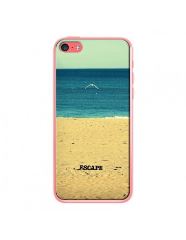 Coque Escape Mer Plage Ocean Sable Paysage pour iPhone 5C - R Delean