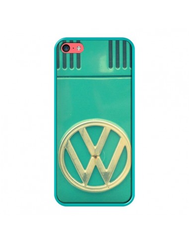 Coque Groovy Van Hippie VW Bleu pour iPhone 5C - R Delean