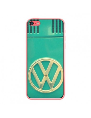 Coque Groovy Van Hippie VW Bleu pour iPhone 5C - R Delean