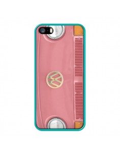 Coque Groovy Van Hippie VW Rose pour iPhone 5 et 5S - R Delean 2