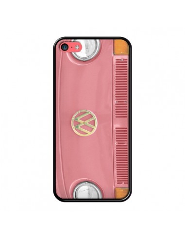 Coque Groovy Van Hippie VW Rose pour iPhone 5C - R Delean