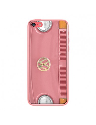 Coque Groovy Van Hippie VW Rose pour iPhone 5C - R Delean