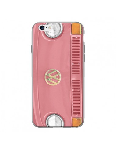 Coque Groovy Van Hippie VW Rose pour iPhone 6 - R Delean