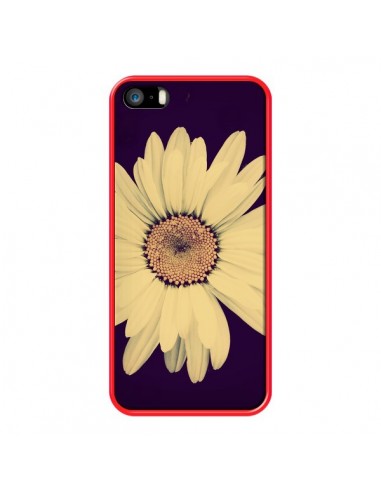 Coque Marguerite Fleur Flower pour iPhone 5 et 5S - R Delean