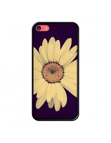Coque Marguerite Fleur Flower pour iPhone 5C - R Delean