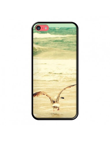 Coque Mouette Mer Ocean Sable Plage Paysage pour iPhone 5C - R Delean